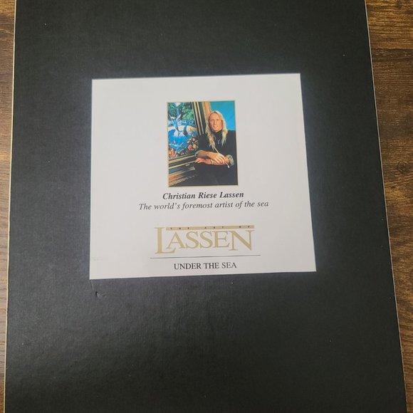 Christian Riese Lassen's "Under the Sea" 7" x 5" Framed Art Print - Picture 2 of 3